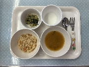 8/8(金)今日の給食