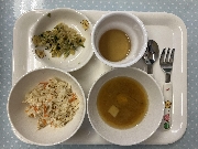 1/17(金) 今日の給食
