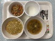 1/20(火)今日の給食