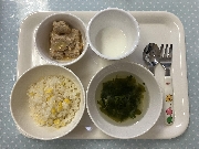 1/21(水) 今日の給食