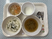 1/27(火)今日の給食